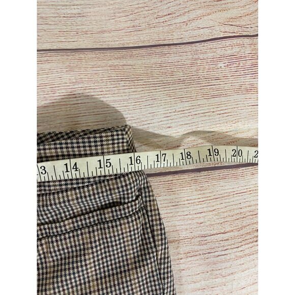 Banana Republic Women's Plaid Classic Office Dress Pants - 10 - Picture 9 of 13